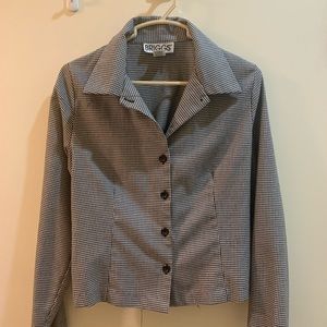Houndstooth Briggs Jacket
